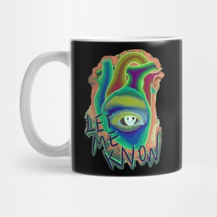 Eye For Heart Dark Mug